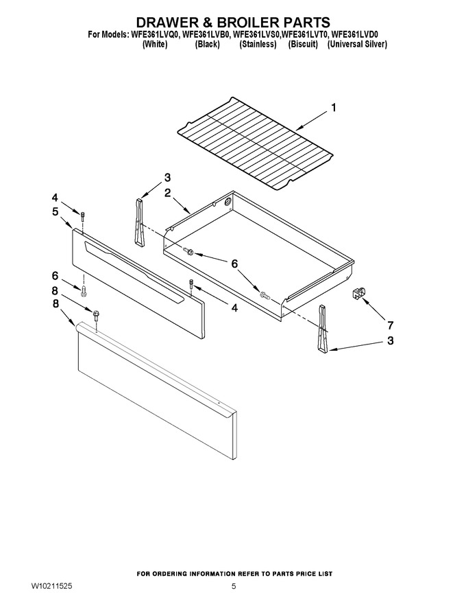 Diagram for WFE361LVS0