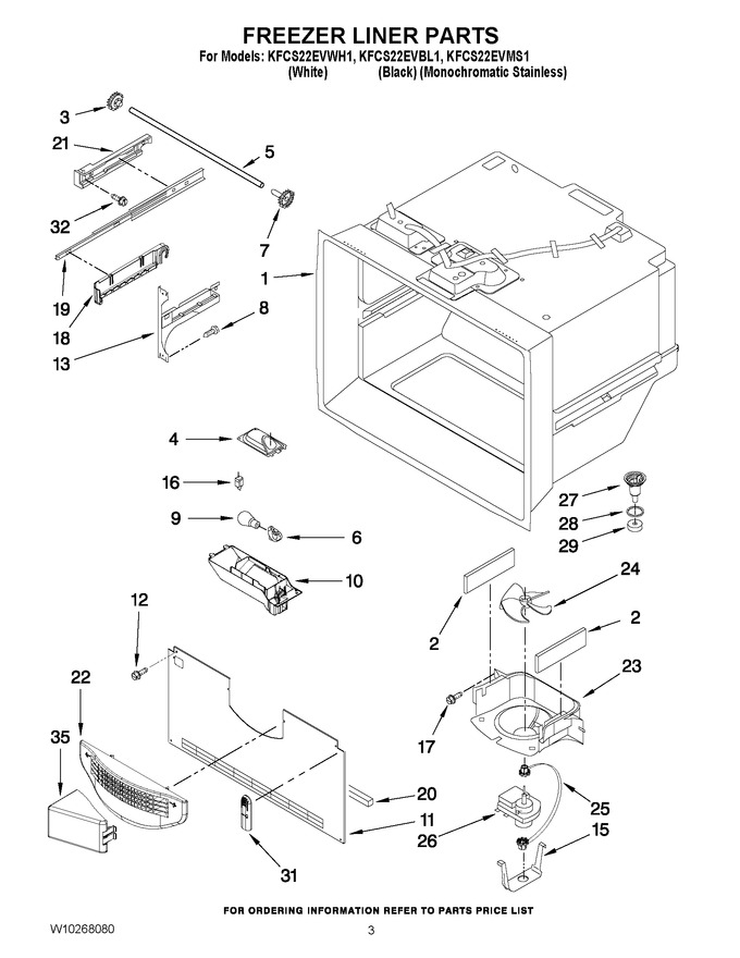 Diagram for KFCS22EVMS1