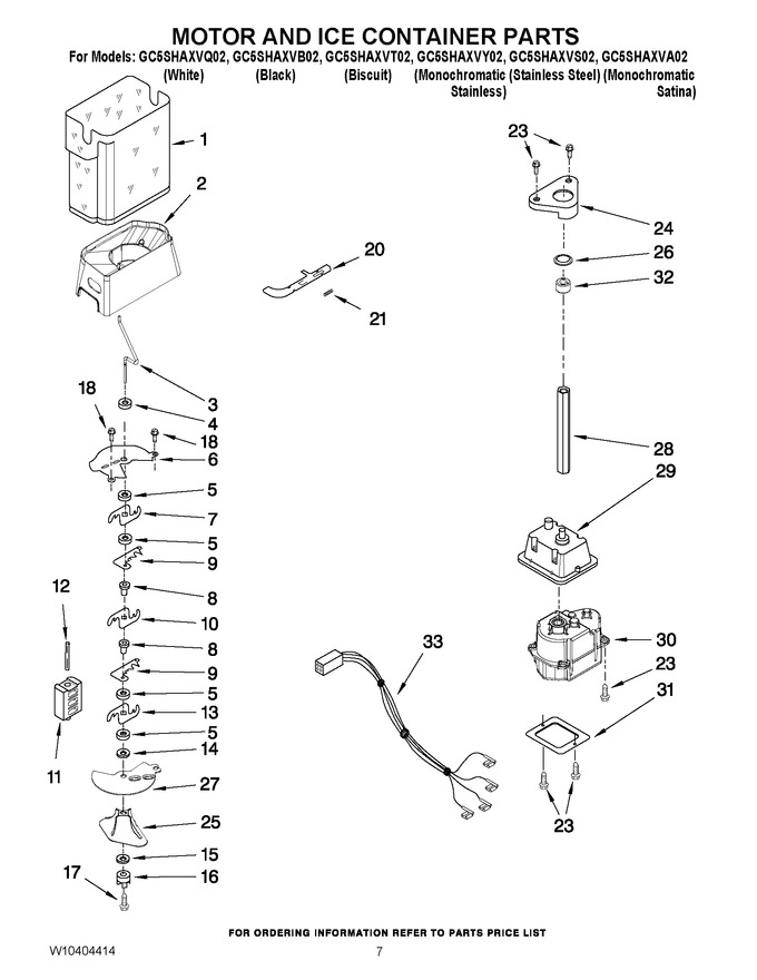 Diagram for GC5SHAXVY02