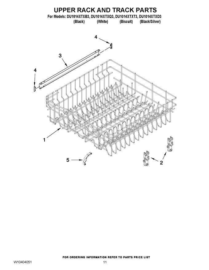 Diagram for DU1014XTXB3