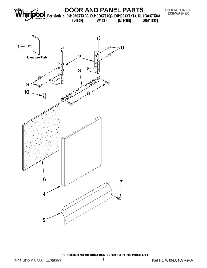 Diagram for DU1030XTXT3