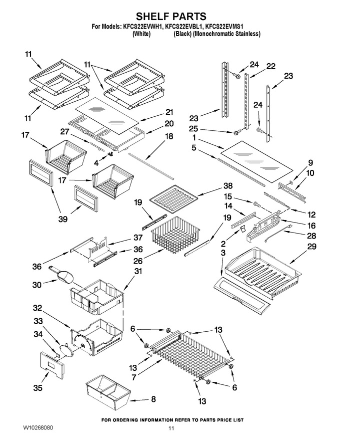 Diagram for KFCS22EVWH1