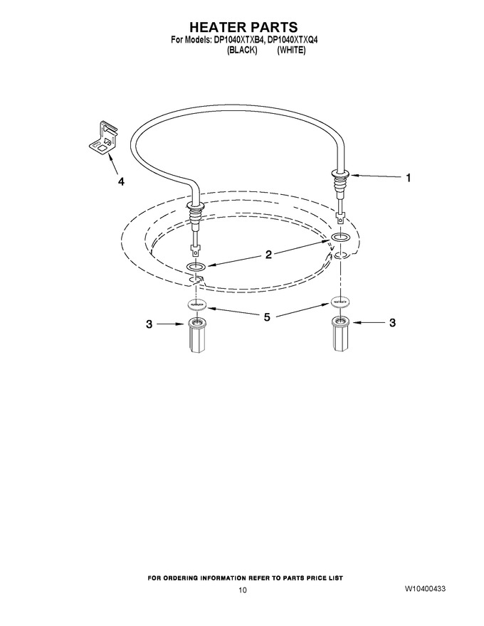 Diagram for DP1040XTXB4