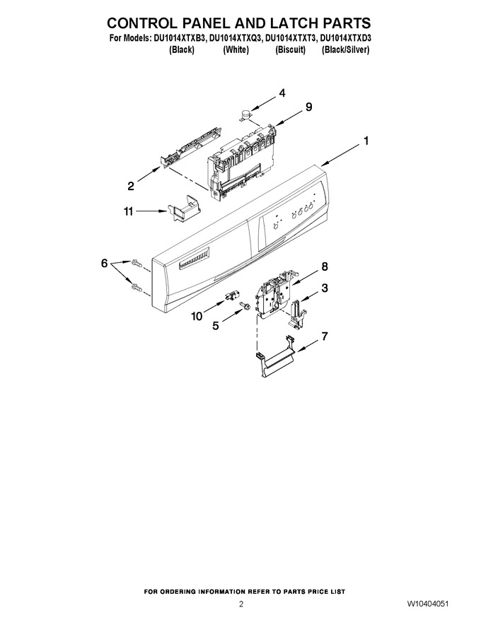 Diagram for DU1014XTXB3