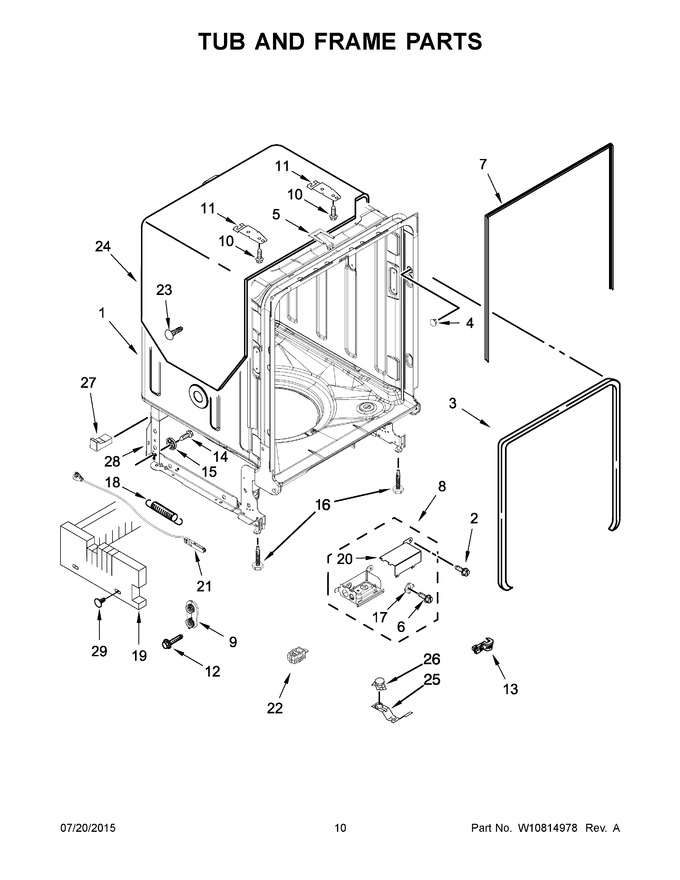 Diagram for KDFE104DWH2