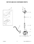 Diagram for 06 - Motor And Ice Container Parts