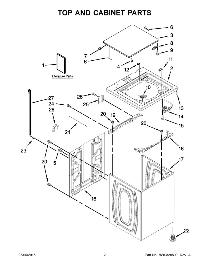 Diagram for 1CWTW4840YW2