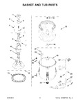 Diagram for 04 - Basket And Tub Parts