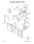 Diagram for 02 - Top And Cabinet Parts