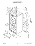 Diagram for 02 - Cabinet Parts