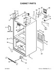 Diagram for 02 - Cabinet Parts