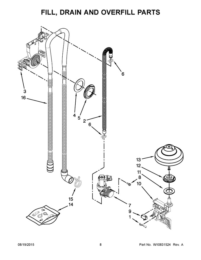 Diagram for KDTE554CSS3
