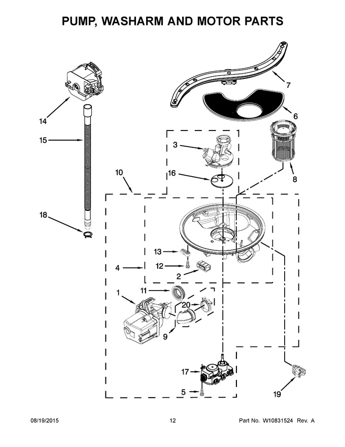 Diagram for KDTE554CSS3