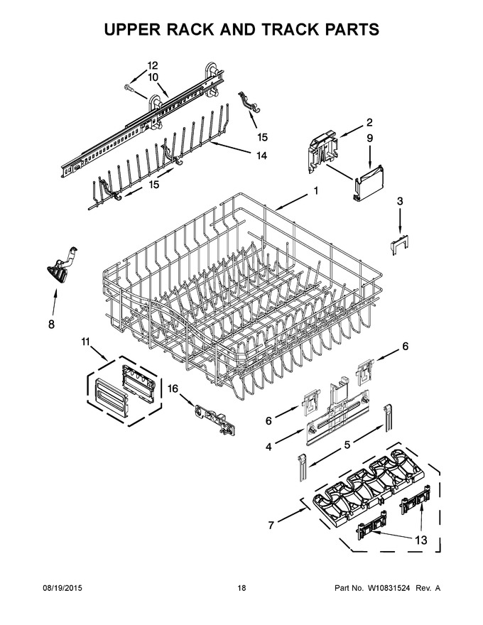 Diagram for KDTE554CSS3