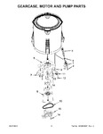 Diagram for 05 - Gearcase, Motor And Pump Parts