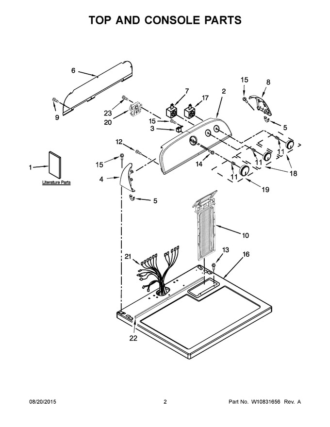 Diagram for WGD4815EW1