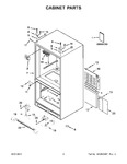 Diagram for 02 - Cabinet Parts