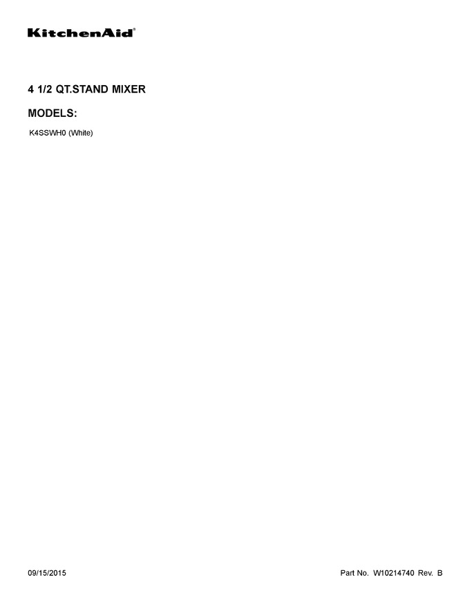 Diagram for K4SSWH0