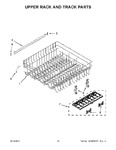 Diagram for 10 - Upper Rack And Track Parts