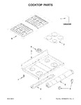 Diagram for 02 - Cooktop Parts