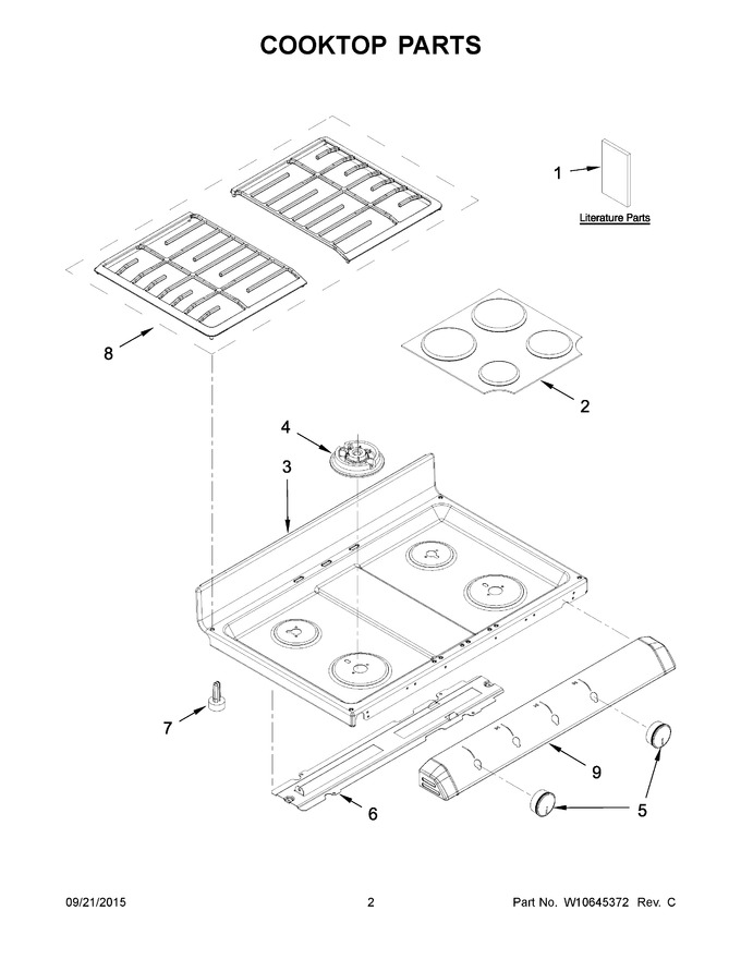 Diagram for WGG555S0BW01