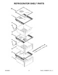 Diagram for 04 - Refrigerator Shelf Parts
