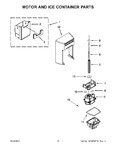 Diagram for 06 - Motor And Ice Container Parts