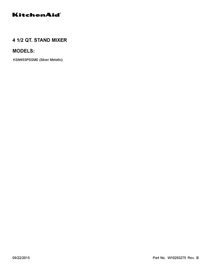 Diagram for KSM455PSSM0