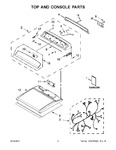 Diagram for 02 - Top And Console Parts