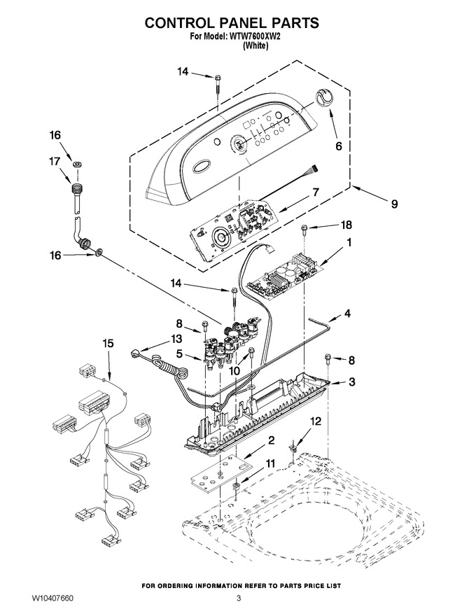 Diagram for WTW7600XW2