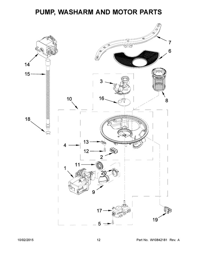 Diagram for KDFE454CSS4