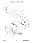 Diagram for 02 - Control Panel Parts