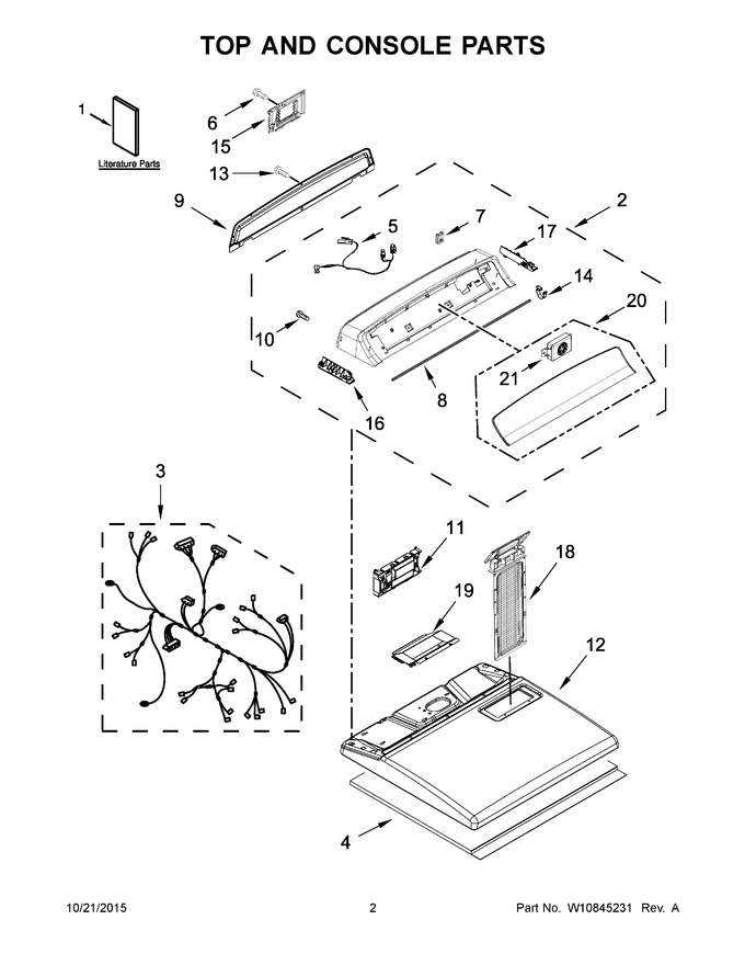 Diagram for WGD7000DW0