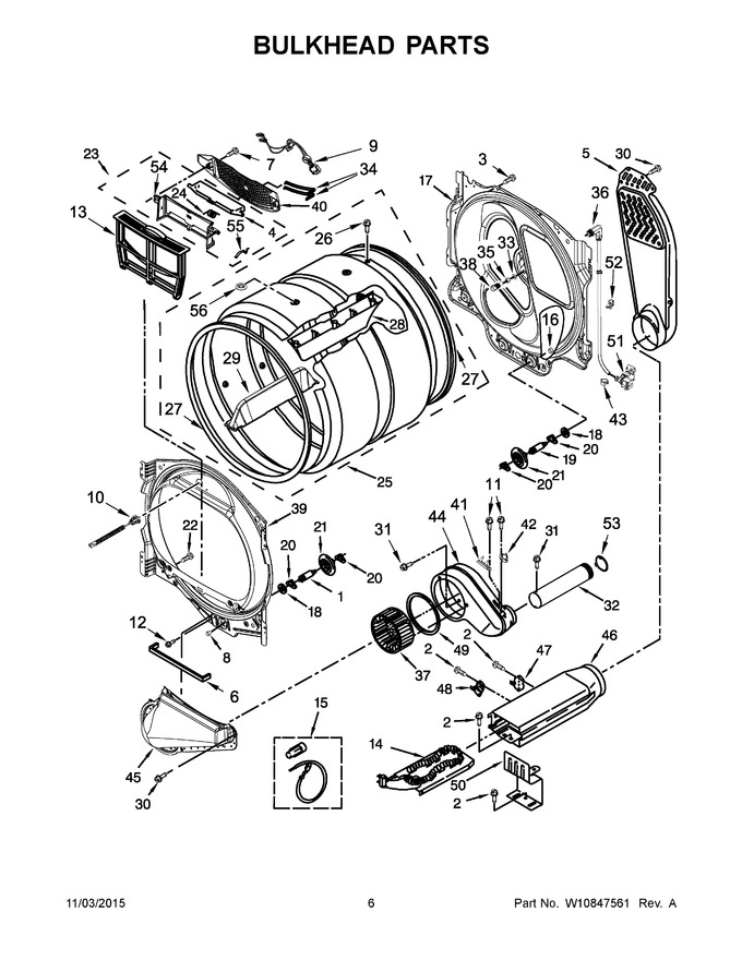 Diagram for WED8500DC2