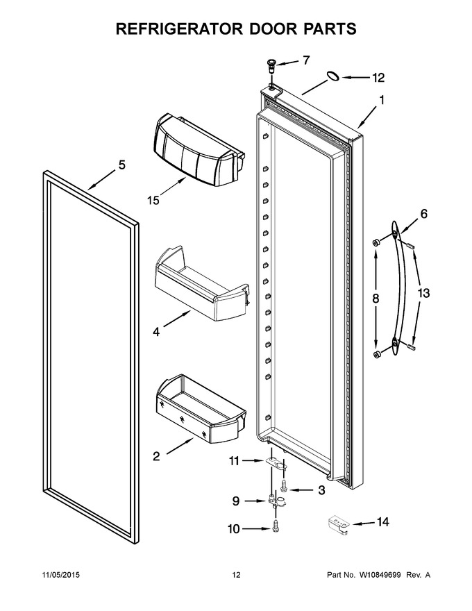 Diagram for WRS571CIDW00