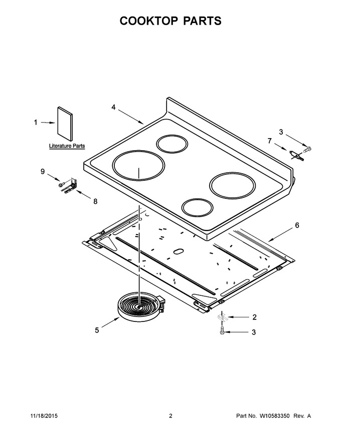 Diagram for IES350XW2