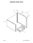 Diagram for 05 - Freezer Door Parts