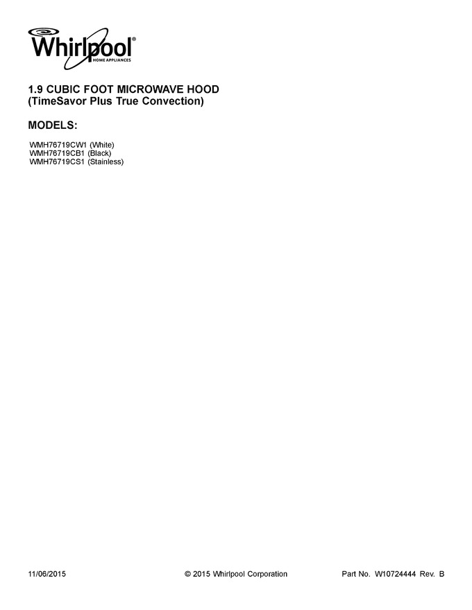 Diagram for WMH76719CS1