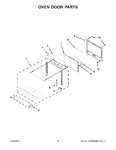 Diagram for 03 - Oven Door Parts