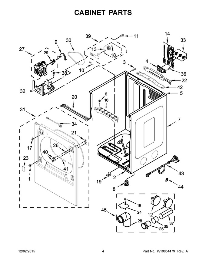 Diagram for YWED8500DW2