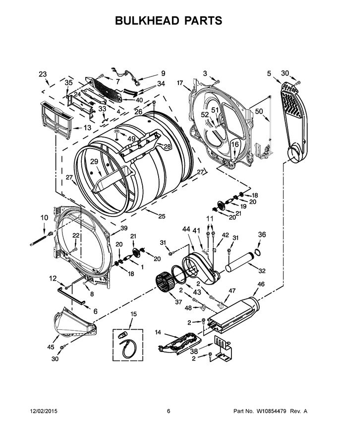 Diagram for YWED8500DW2