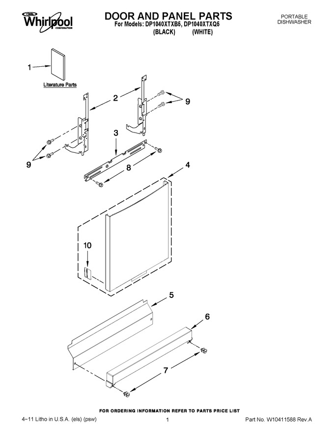 Diagram for DP1040XTXQ5