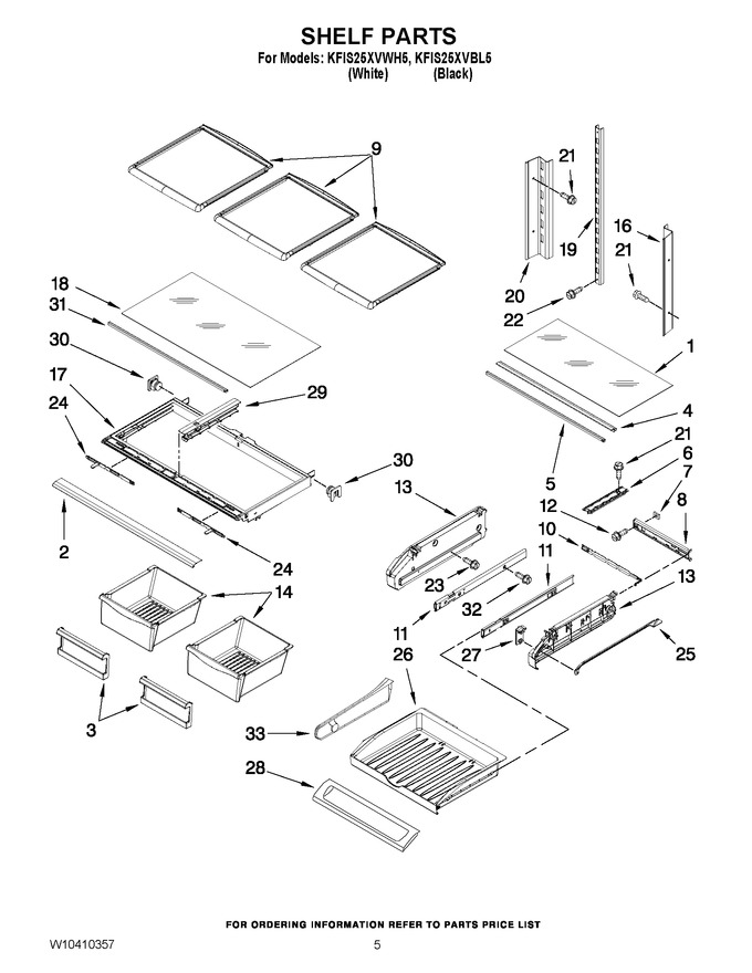 Diagram for KFIS25XVWH5