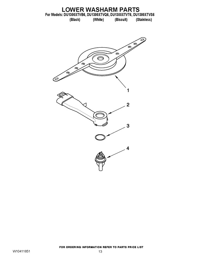 Diagram for DU1300XTVQ6