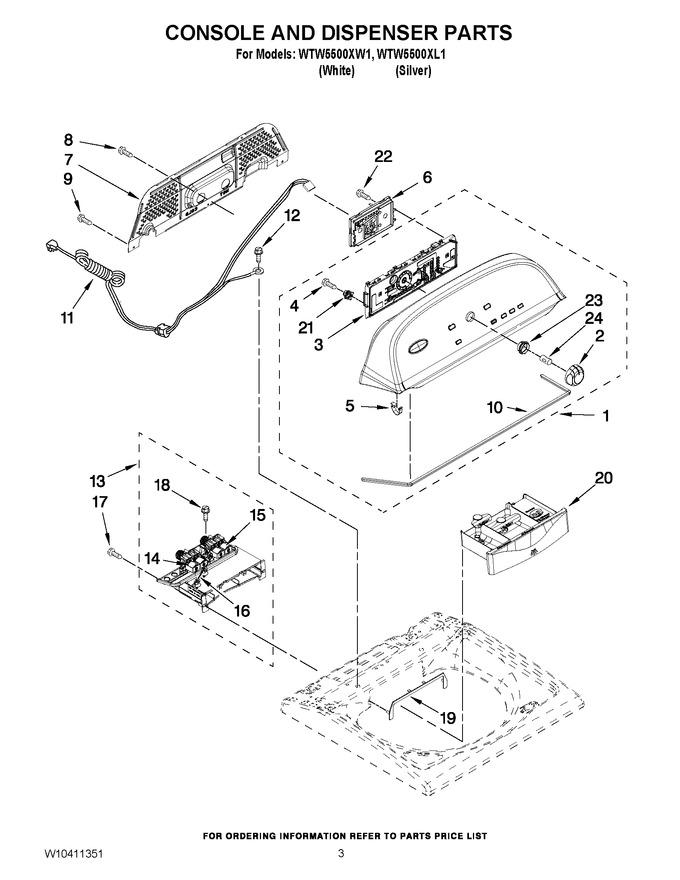 Diagram for WTW5500XL1