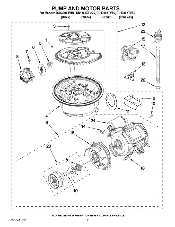 Diagram for DU1300XTVQ6
