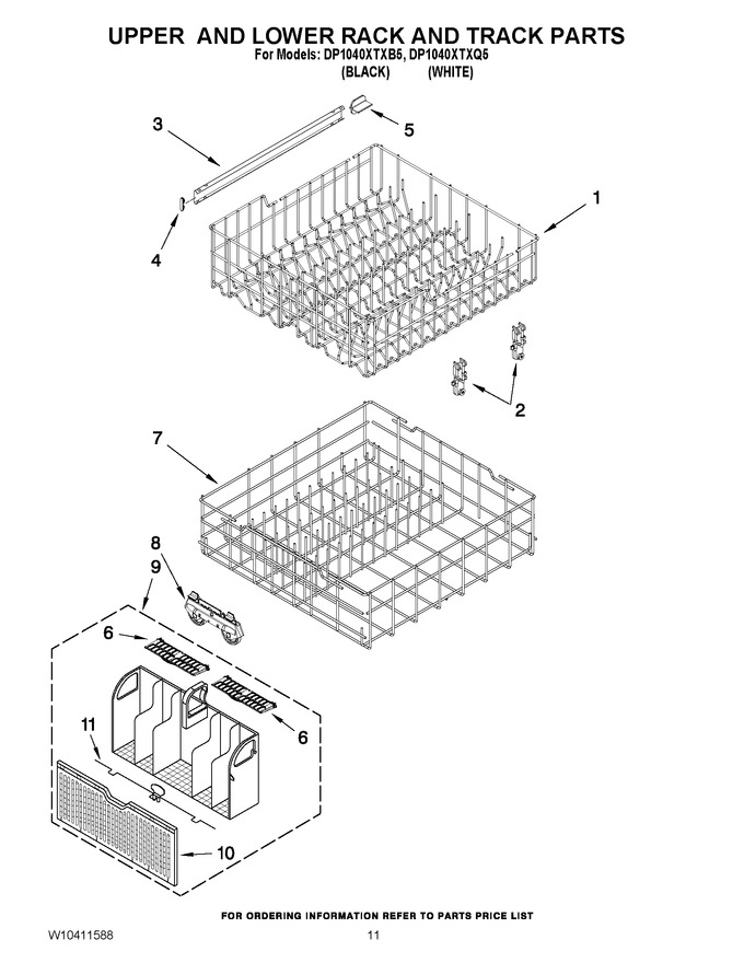 Diagram for DP1040XTXB5