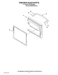 Diagram for 07 - Freezer Door Parts