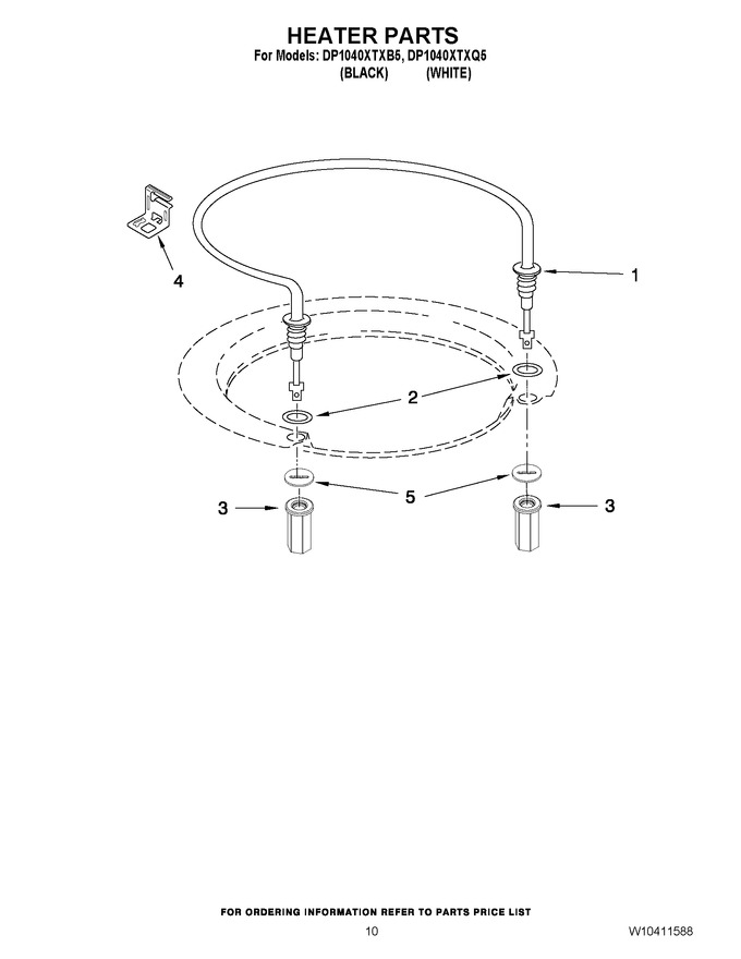 Diagram for DP1040XTXB5