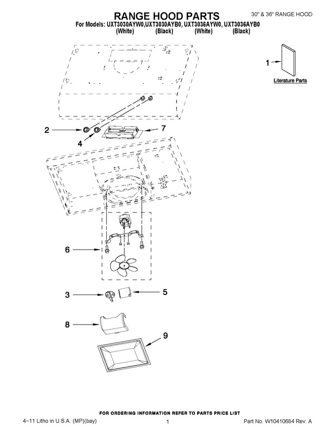 Diagram for UXT3030AYB0